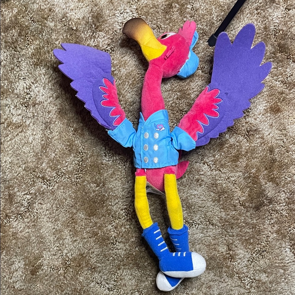 Disney Store Jr T.O.T.S Plush FREDDY Flamingo Bird 20" Baby‎ Delivery